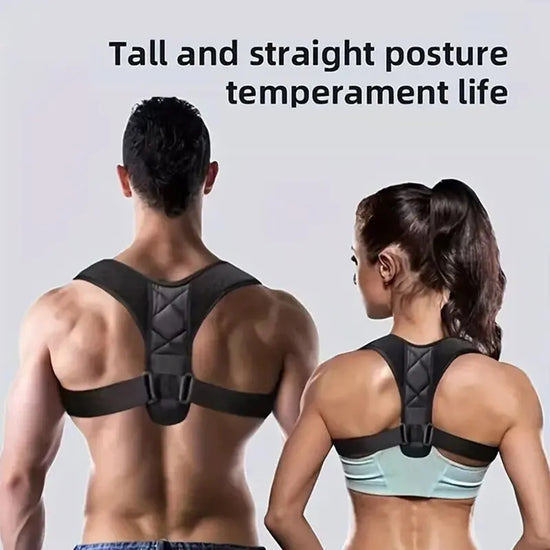 Adjustable Back Shoulder Posture Corrector for Home Office Sport AntiHunchback Correction Strap Sitting Posture Correction Strap