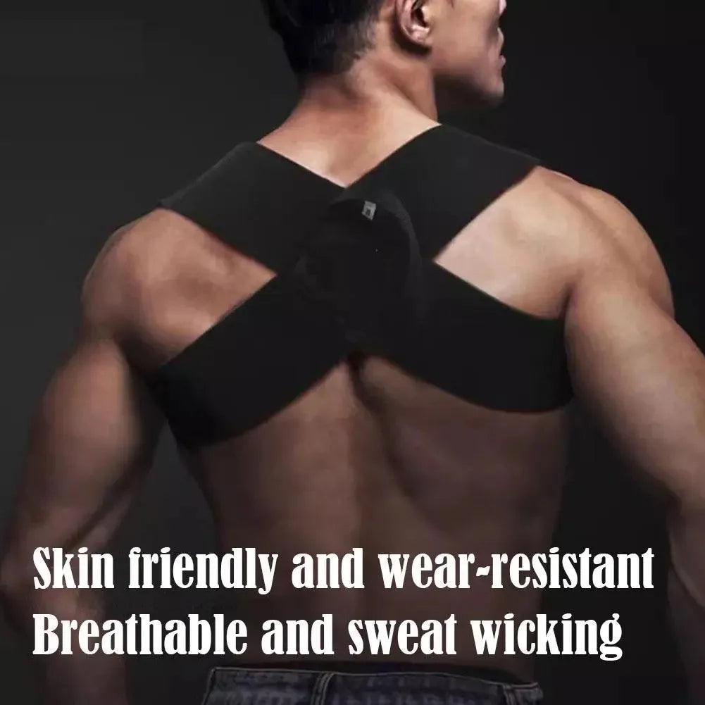 Back Shoulder Posture Corrector Support Belt Clavicle Spine Brace Reshape Your Body Posture Corrector for Home Office Sport