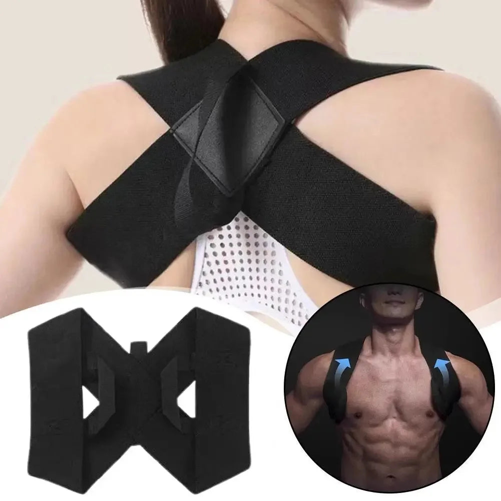 Back Shoulder Posture Corrector Support Belt Clavicle Spine Brace Reshape Your Body Posture Corrector for Home Office Sport