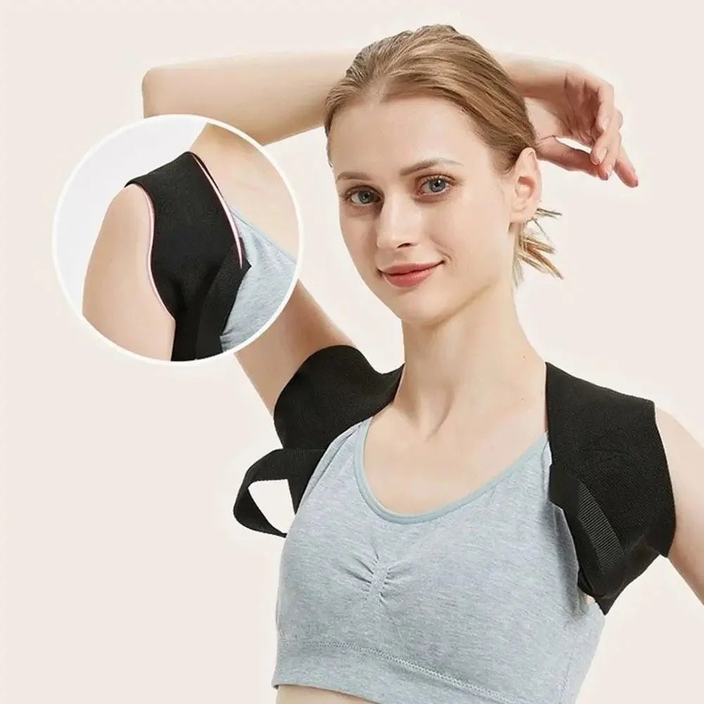 Back Shoulder Posture Corrector Support Belt Clavicle Spine Brace Reshape Your Body Posture Corrector for Home Office Sport